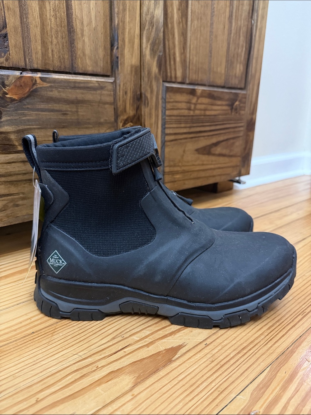 The Original Muck Boot Company Men's Black Waterproof Ankle Boots